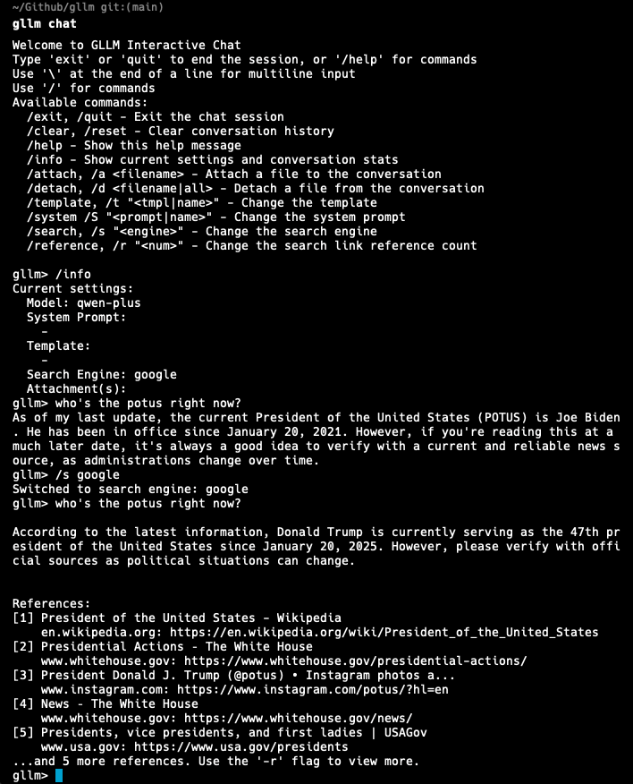 Chat Mode Screenshot